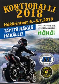 Kontioralli 2018 käsiohjelma